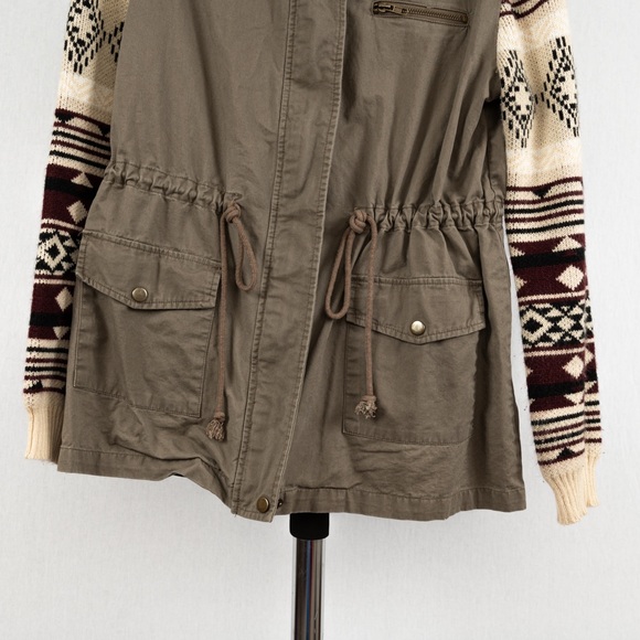 Anthropologie E hanger army green jacket size L - Picture 9 of 16